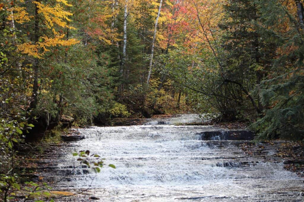 Siskiwit Falls. Cornucopia WI. Cornucopia Wisconsin. Travel Wisconsin. Things to do near Lake Superior. Things to do on Lake Superior. Hiking near Lake Superior. Hiking trails in Wisconsin. Wisconsin hiking trails with waterfalls. Best hiking trails in northern Wisconsin. Fun hiking trails in Wisconsin.