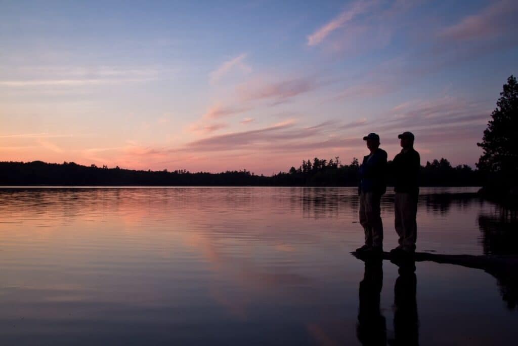 sunset pair lake flickr smoovey 9060025872