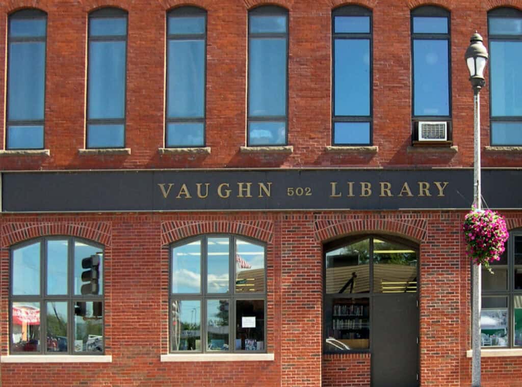 Vaughn Library exterior in Ashland, WI
