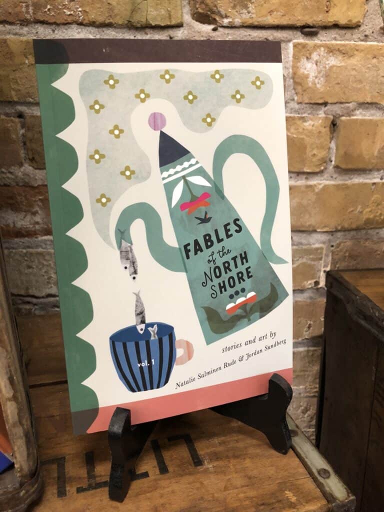 Fables of the North Shore a book based On Lake Superior by artists in Minnesota Jordan Sundberg and Natalie Salminen Rude