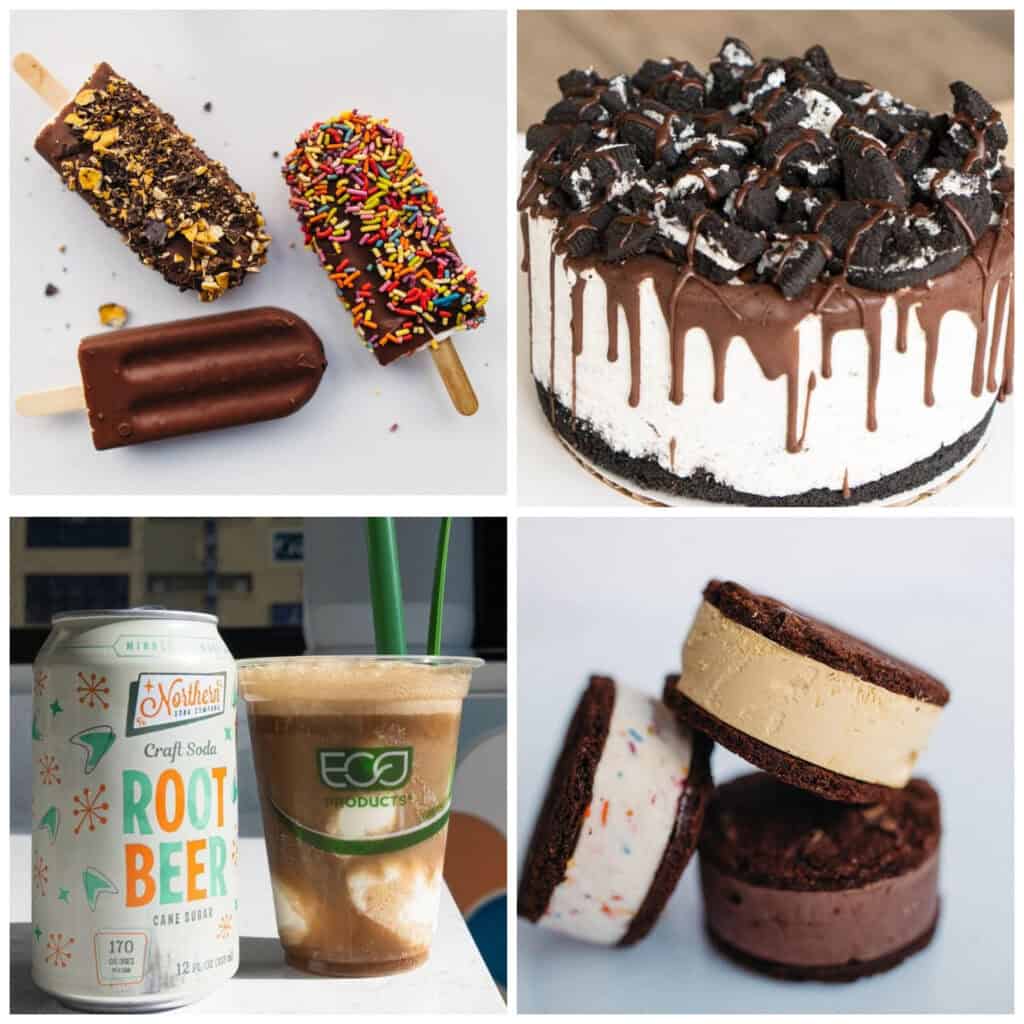 Love Creamery. Ice Cream shop in Duluth, MN. Ice cream shop on Lake superior. Delicious Ice cream. Root beer soda. Iced Coffee. Ice cream cake.