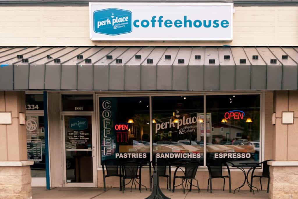 Perk Place coffee shop Duluth, MN