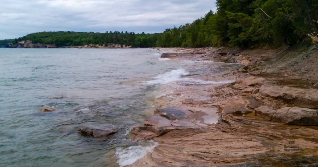 Mosquito Beach at Pictured Rocks