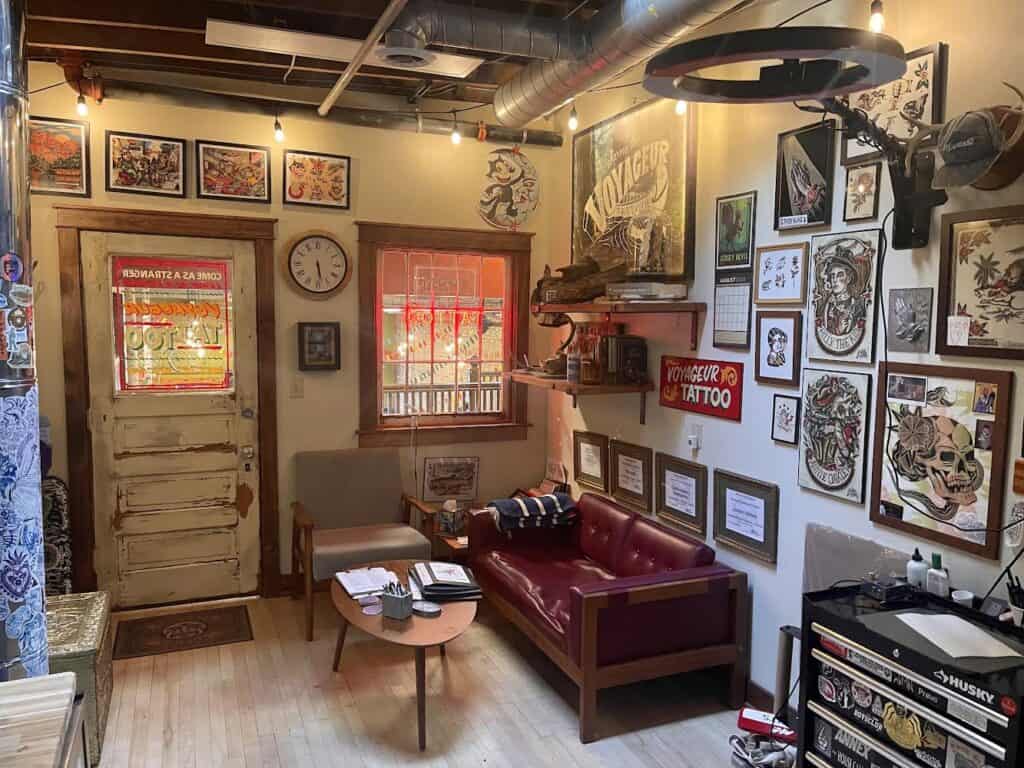 Voyageur Tattoo. Tattoo Shops in Duluth. Traditional Tattoos. Traditional Tattoo Artists. Unique Tattoo Shops.